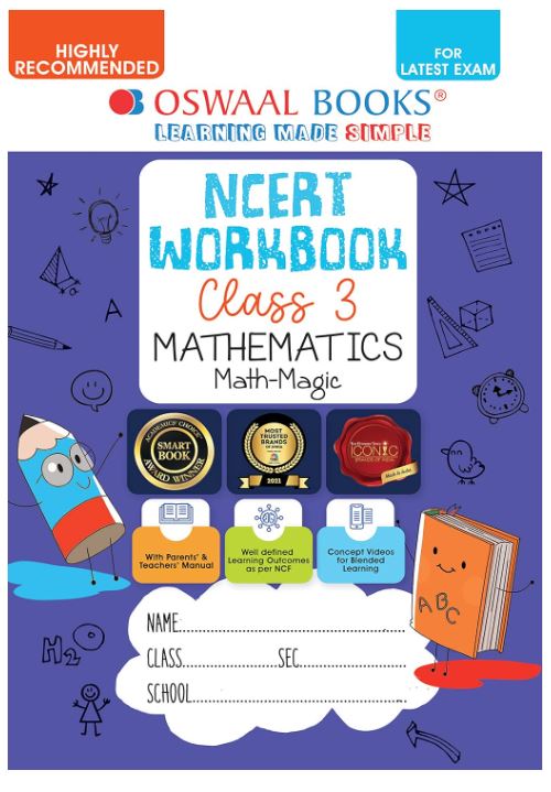 Oswaal NCERT Workbook Mathematics (Math Magic) Class 3